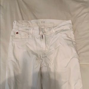 Hudson White Jeans